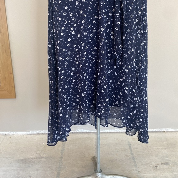 DKNY Womens Printed Ruffle-Sleeve Tie Waist Dress - Size 16 NWT - Picture 6 of 11